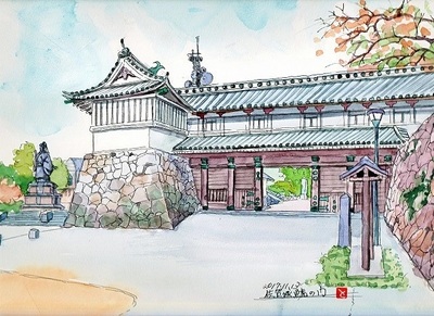 鯱の門　水彩画.jpg